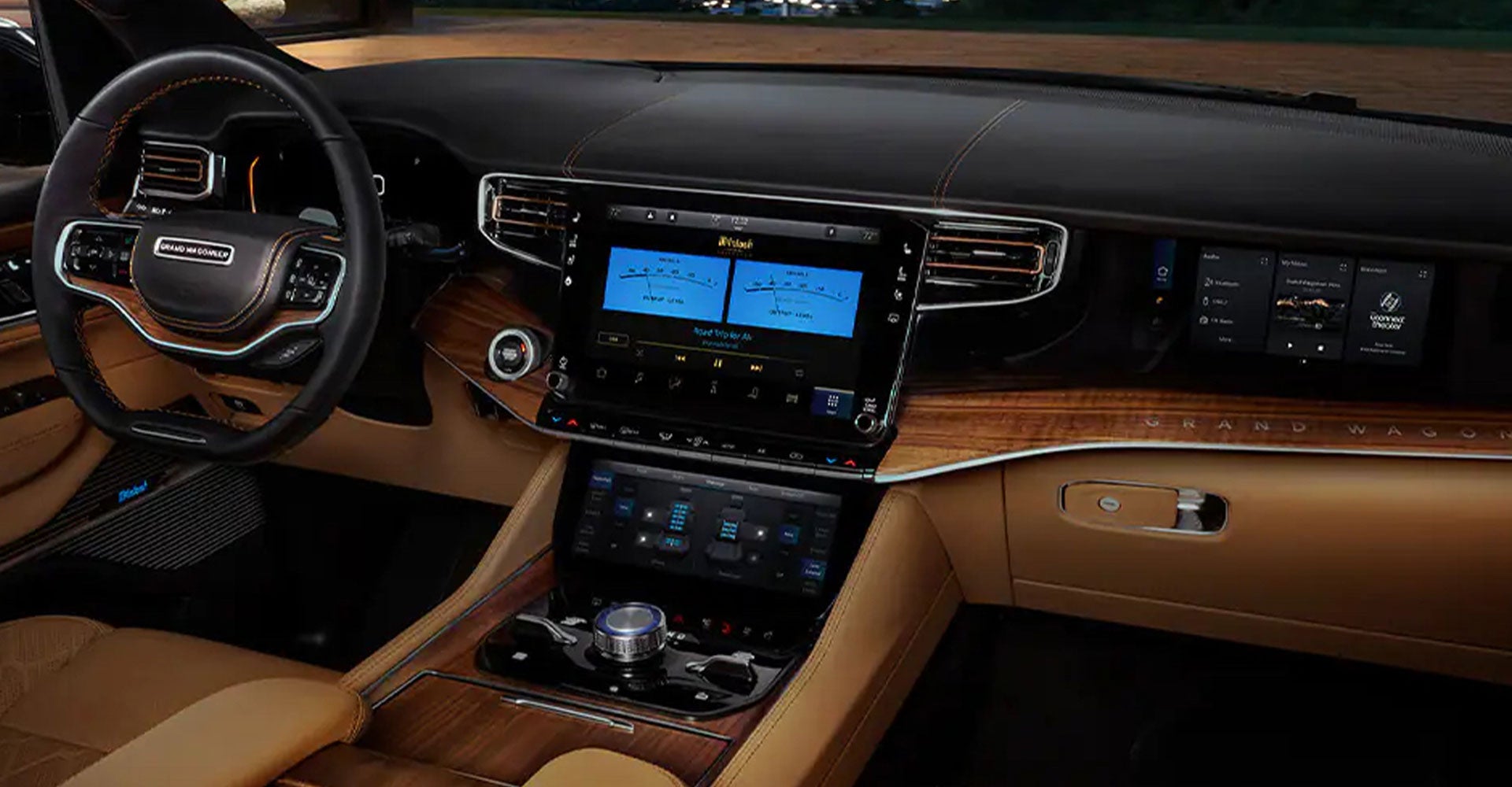 2022 Grand Wagoneer interior