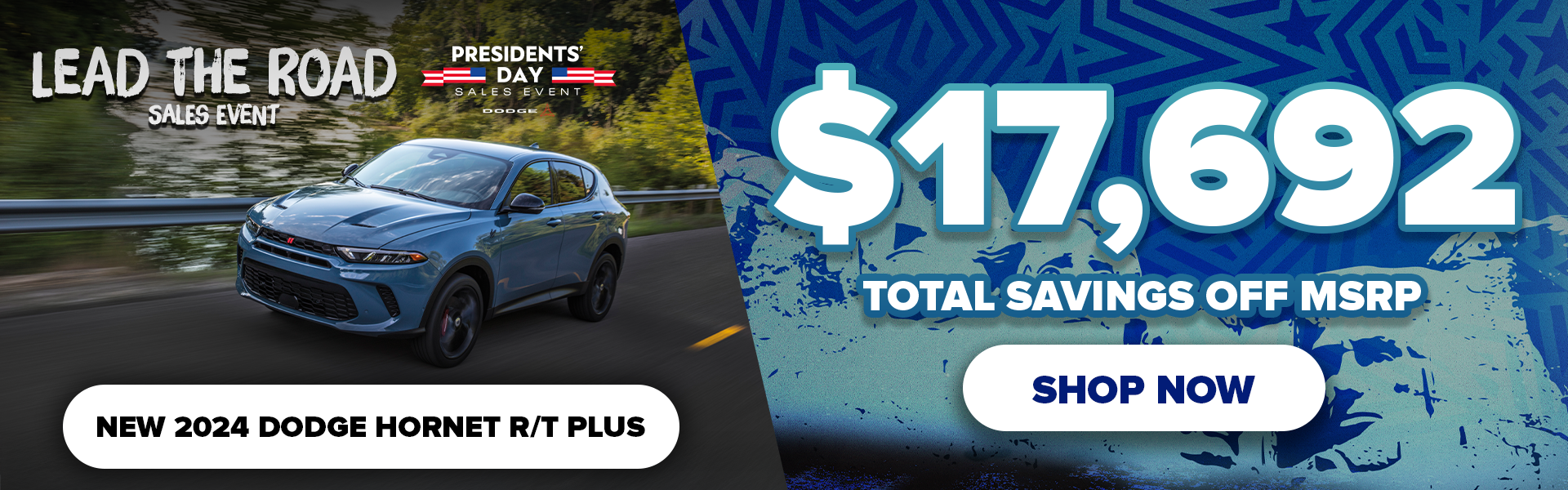 $17,692 off MSRP | 2024 Dodge Hornet R/T Plus