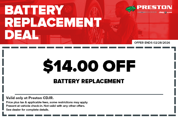 Battery Replacement Deal