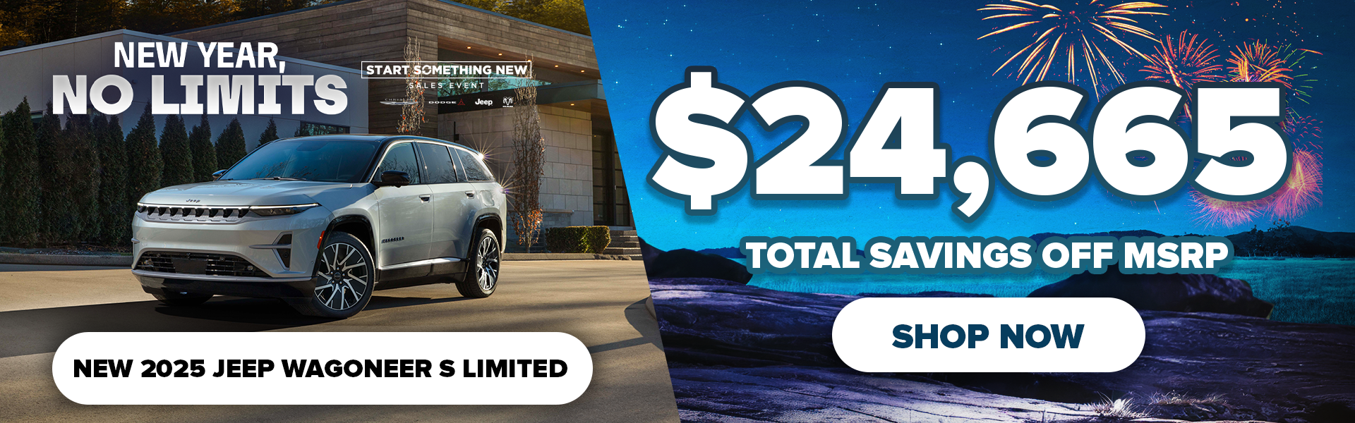 $24,665 off MSRP New 2025 Jeep Wagoneer S