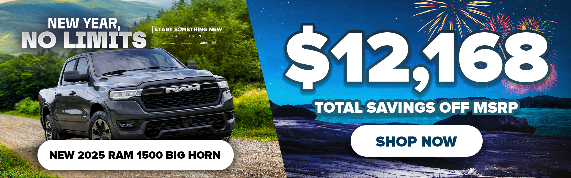 $12,168 off MSRP New 2025 Ram 1500 Big Horn