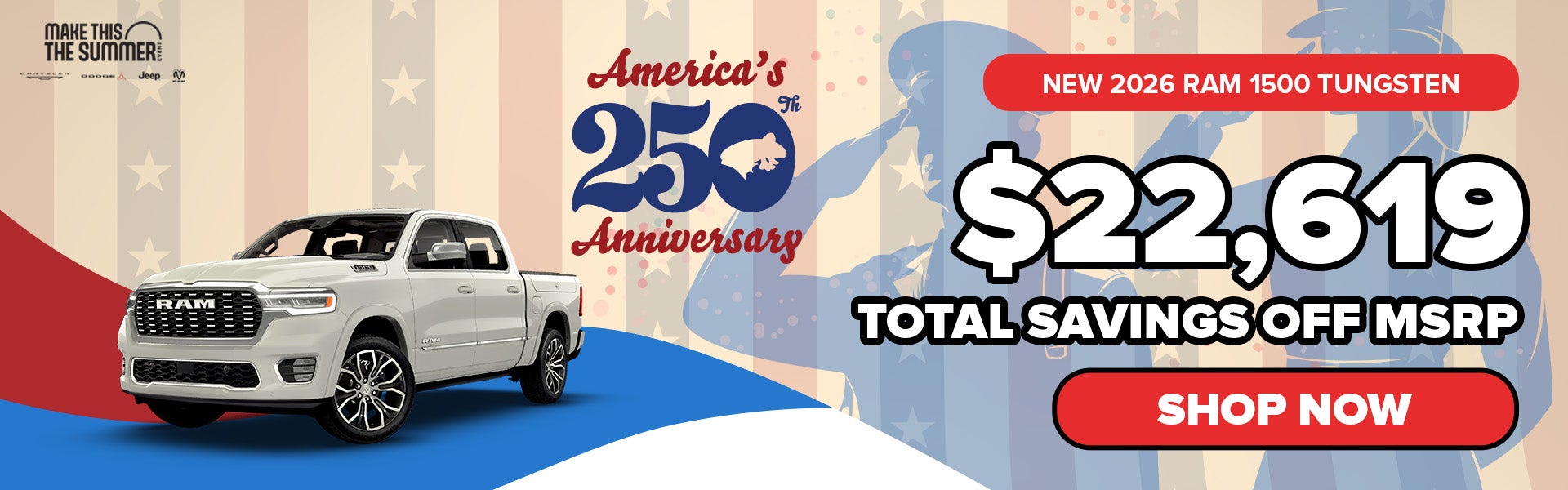 $22,619 off MSRP | 2026 Ram 1500 Tungsten