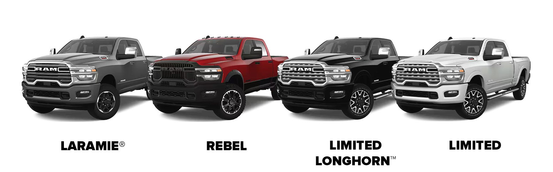 2024 Ram 2500 & 2024 Ram 3500 Trim Levels